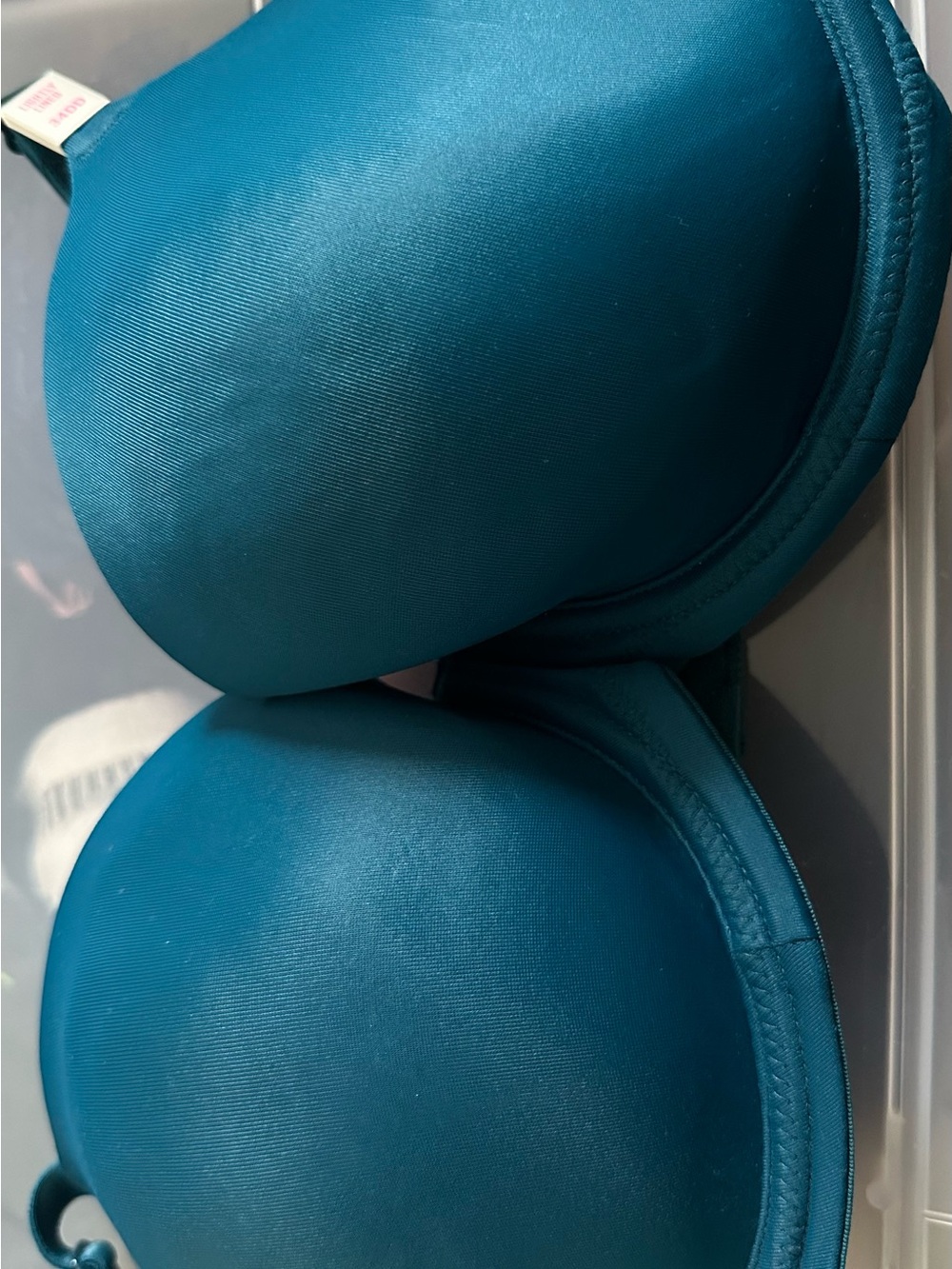 PINK Victoria's Secret Teal T-Shirt Bra